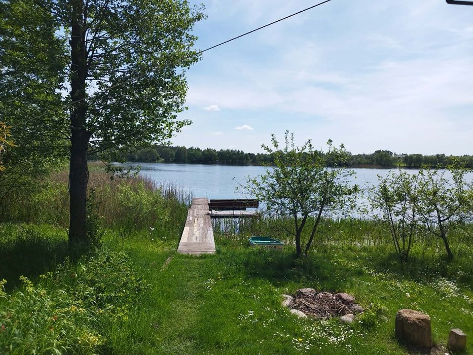 Domek nad samym jeziorem Kaszuby wolne terminy pole namiotowe