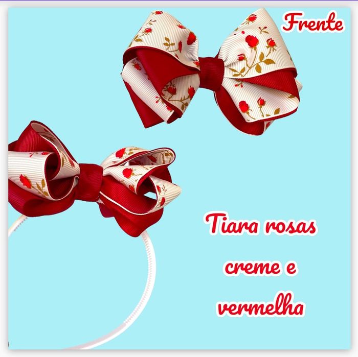 Presentes para bebes, tiaras Menina, panos de prato, kit cozinha etc