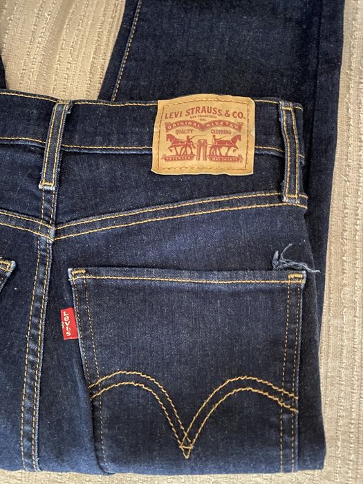 Calças Levis Mile High Super Skinny