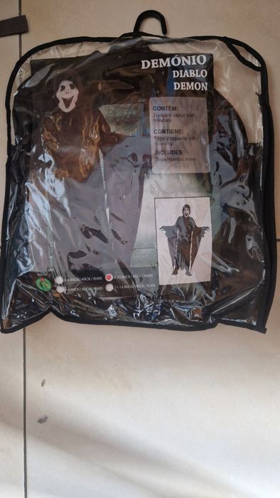 Fantasia de carnaval de criança