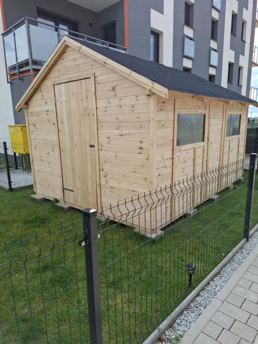 Domek ogrodowy narzędziowy szopka schowek 3 x 3