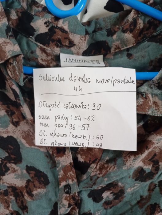 Sukienka damska panterka moro 44