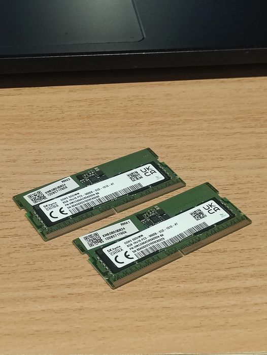 DDR5 16GB (2×8) SK Hynix 5600MHz для ноутбука