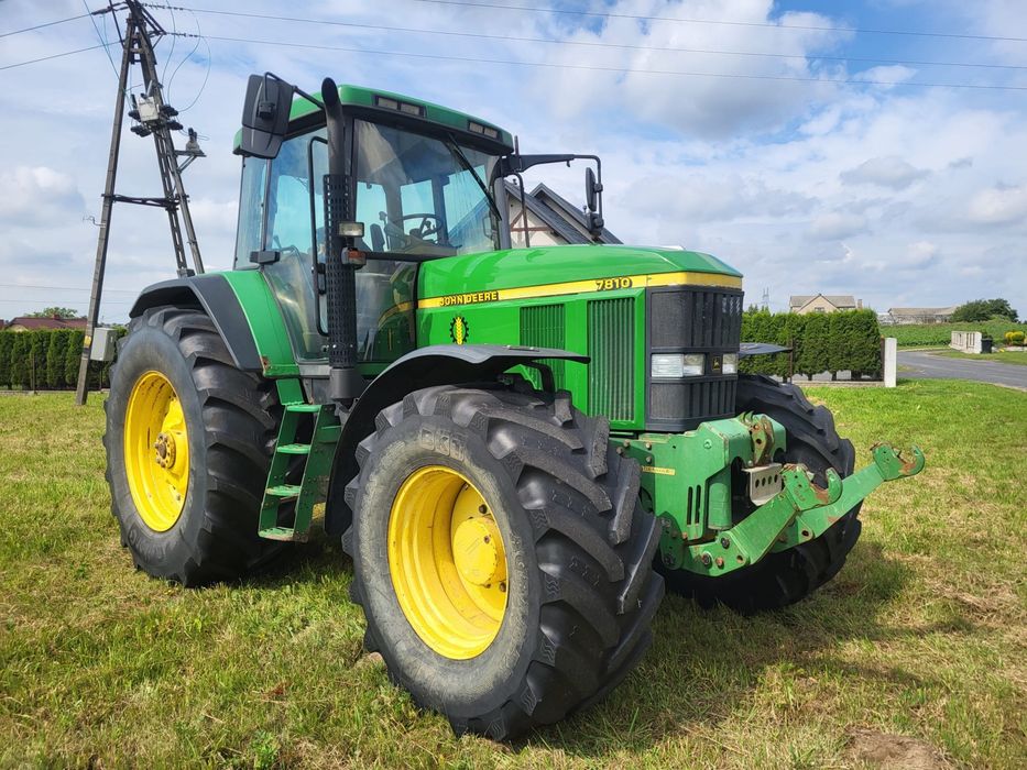 Ciągnik Johne Deere 7810 Pneumatyka,Amort Oś 7710 fendt claas 7830
