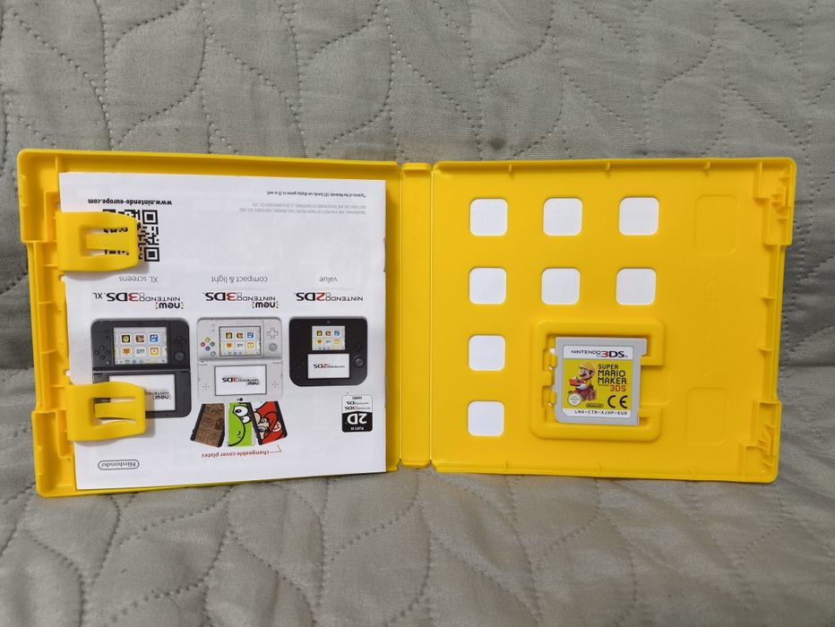 Super Mario  Maker 3ds - Em otimo estado com caixa e manuais