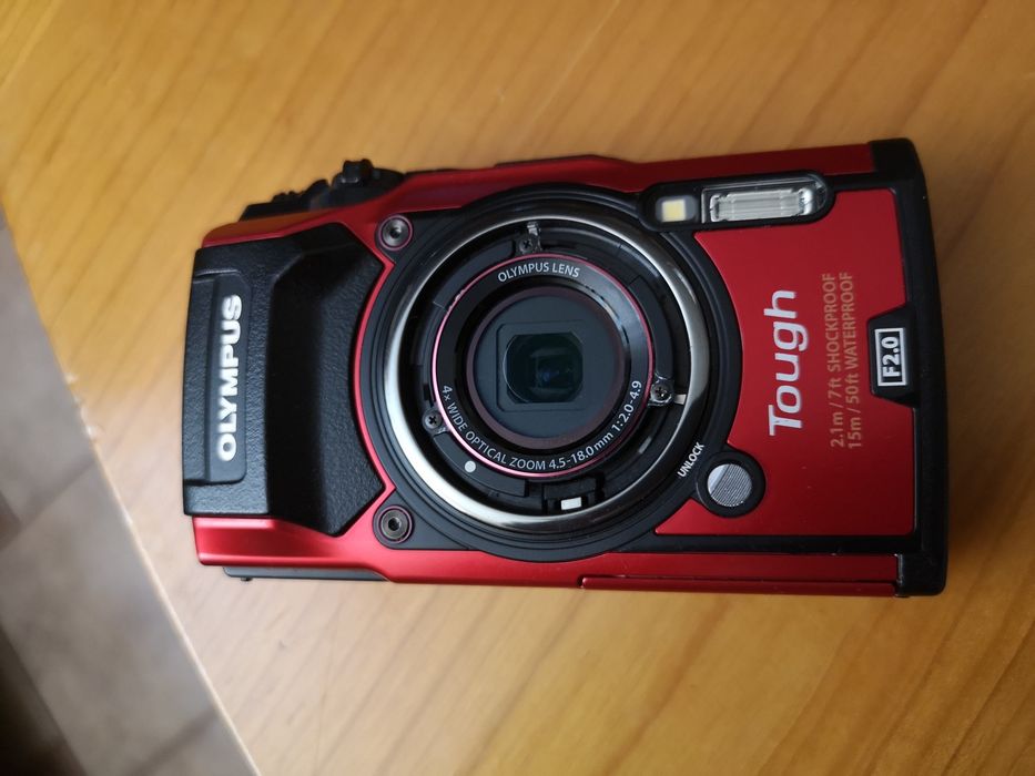 Olympus tough tg-5. Фотоаппарат. 4k