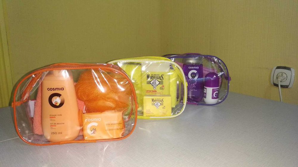 Косметичка п/э прозрачная