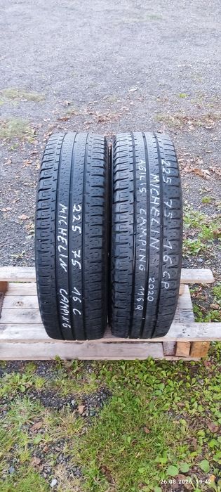 Opony letnie Continental Michelin 225/75 R16 CP, bus, dostawcze, kamper 4szt