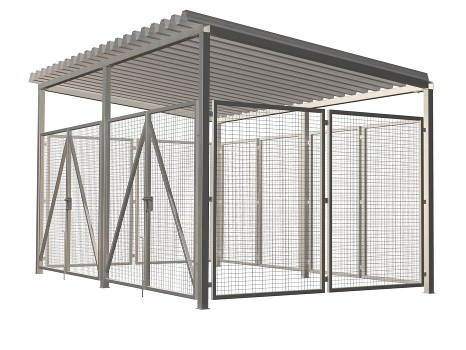 WIATA NA KOSZE Z BUTLAMI Gazu technicznego 6 m x 3,3 m x 3,8