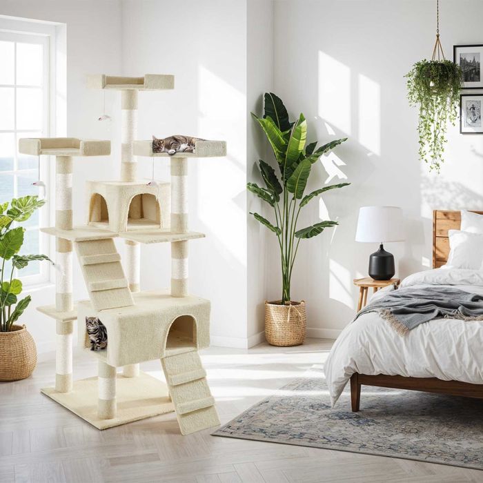 Drapak Barney beżowy OUTLET