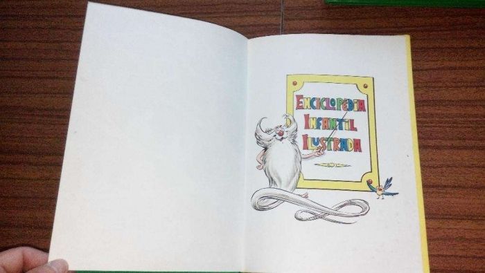 enciclopédia infantil ilustrada