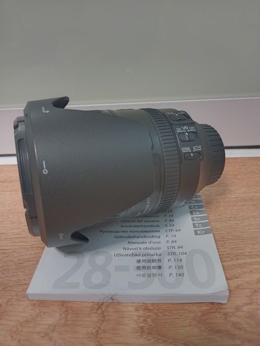 Об'єктив  af-s nikkor  28-300