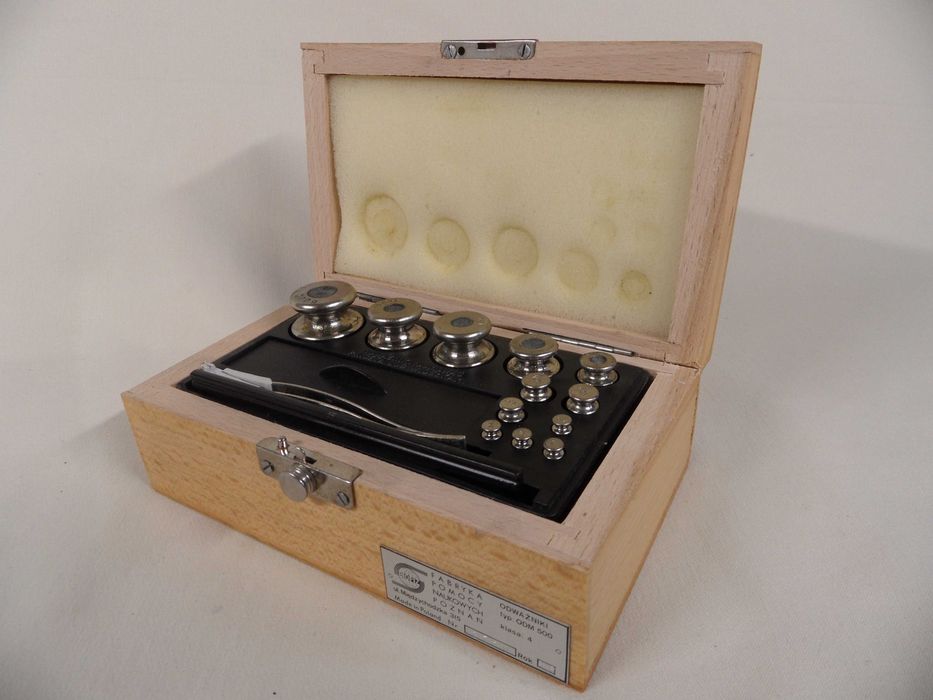 Odważniki z PRL-u stan magazynowy