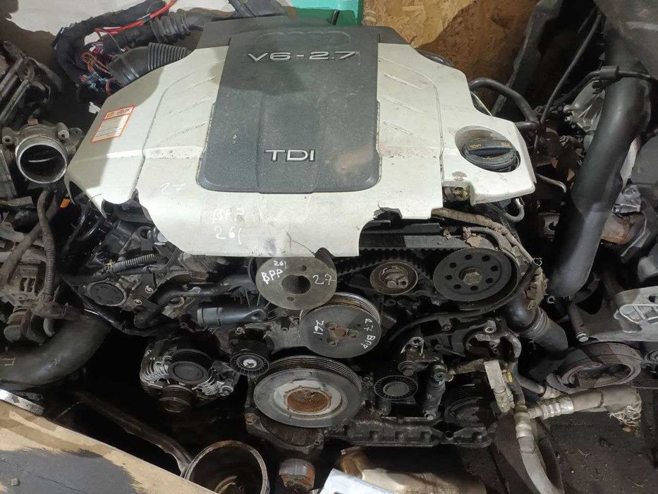 Мотор двигун двигатель ауді а6 с6 а4 б7  2.7 тді бпп