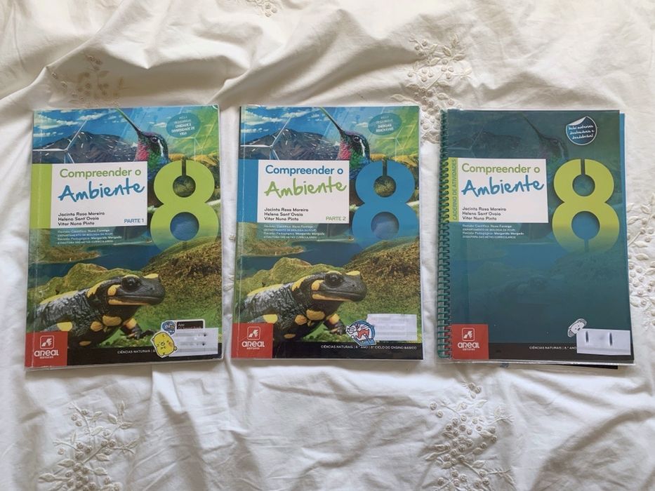 Livros/ Manuais Escolares 8º Ano
