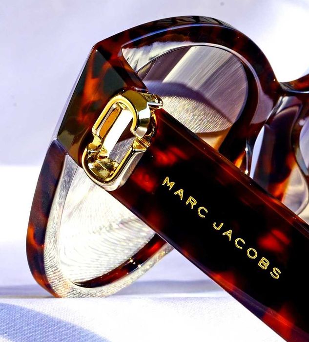 Okulary Marc Jacobs MARC 181S 086HA bursztynowe polaryzacja ray ban