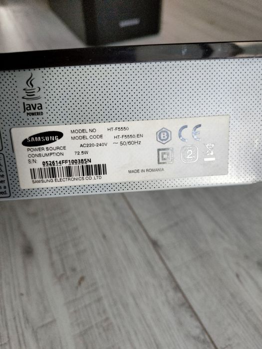 Samsung kino domowe HT-F5550  5.1 BLU-RAY DVD CD USB BT
