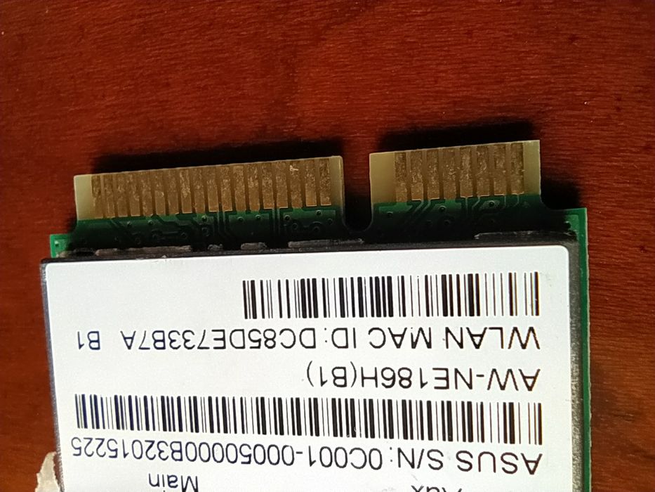 Conector carregador + placa wireless portátil ASUS k55