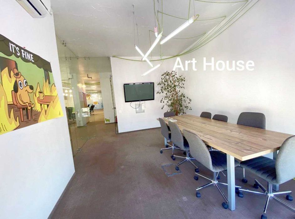 Без % Стильний офіс з меблями, 175м2,Чавдар, зал+ 4 кабінети, Осокорки