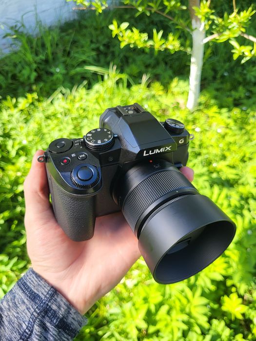 Panasonic g80 +lumix 25mm 1.7 +клітка