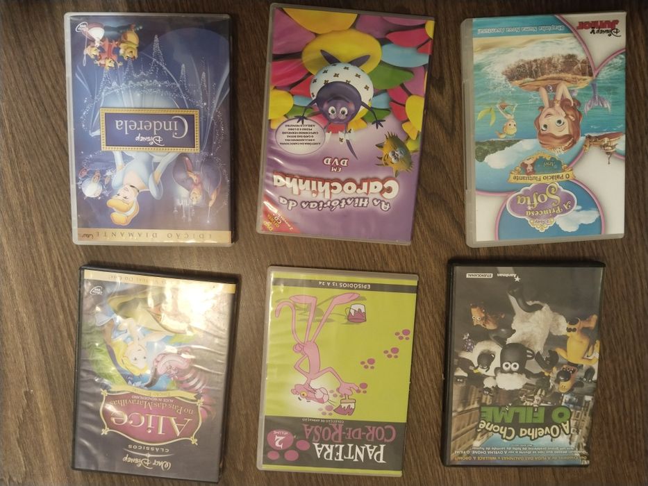 Vendo lote DVD Infantil