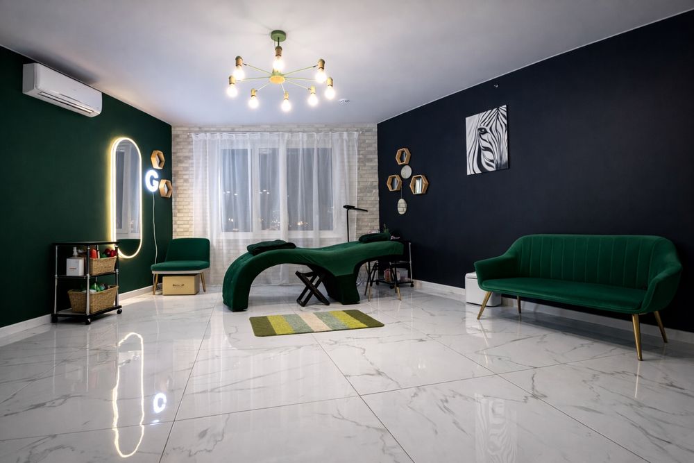 Аренда кушетка робоче місце є світло