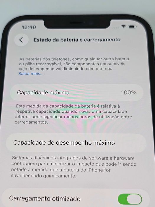 iPhone 12 Pro Max 256GB. Bateria 100%. Muito Bom.