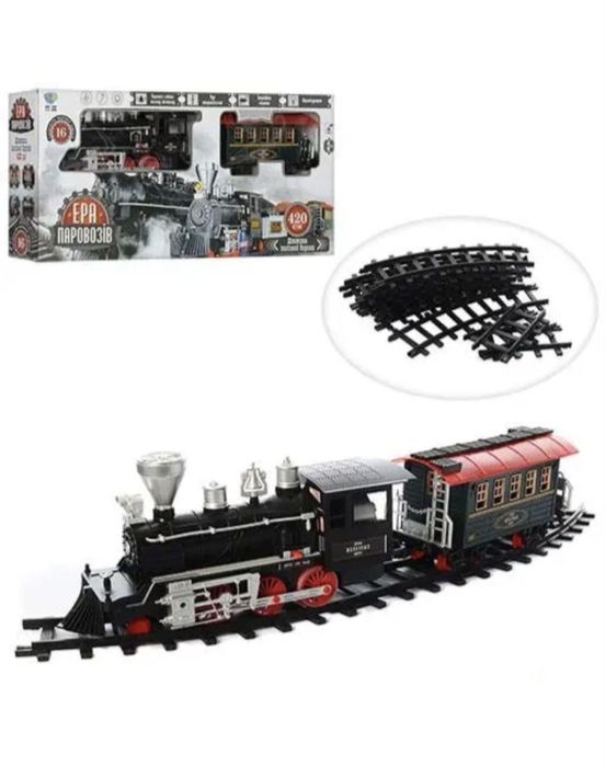 Limo Toy залізна дорога з потягами