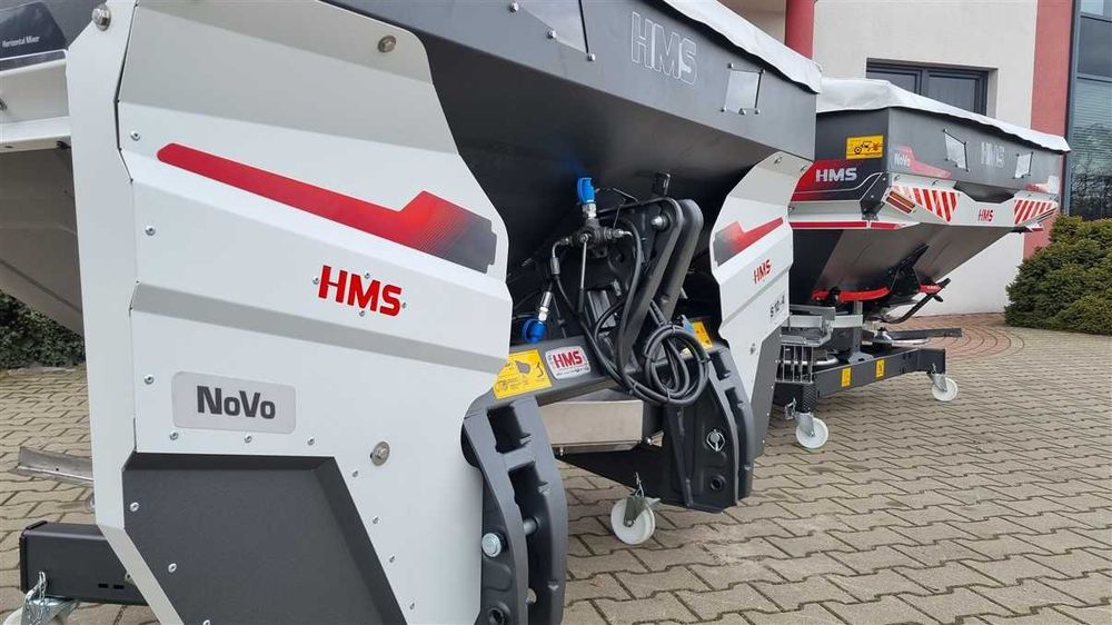 Rozsiewacz nawozu HMS PREMIUM - 1200 l Sipma Gaspardo GPS program 4.0