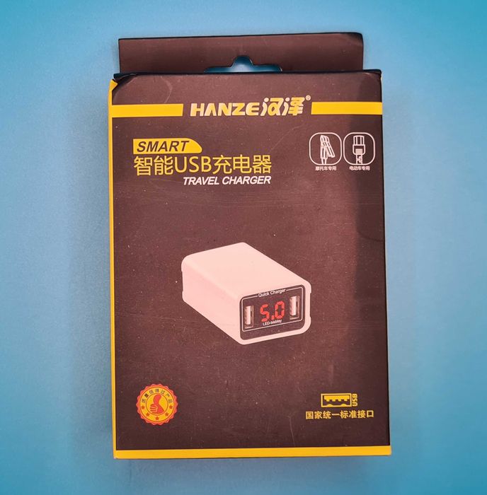 Адаптер-конвертер DC12V-24V QC3.0 USB 5V3А (міні-інвертор)