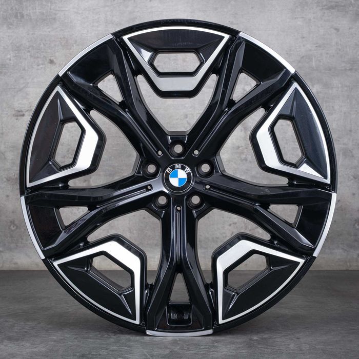 Диски BMW 1020M Aerodinamico R20 5x112 ET35 Forged 12 кг Black Polished iX I20 б/у Харків
