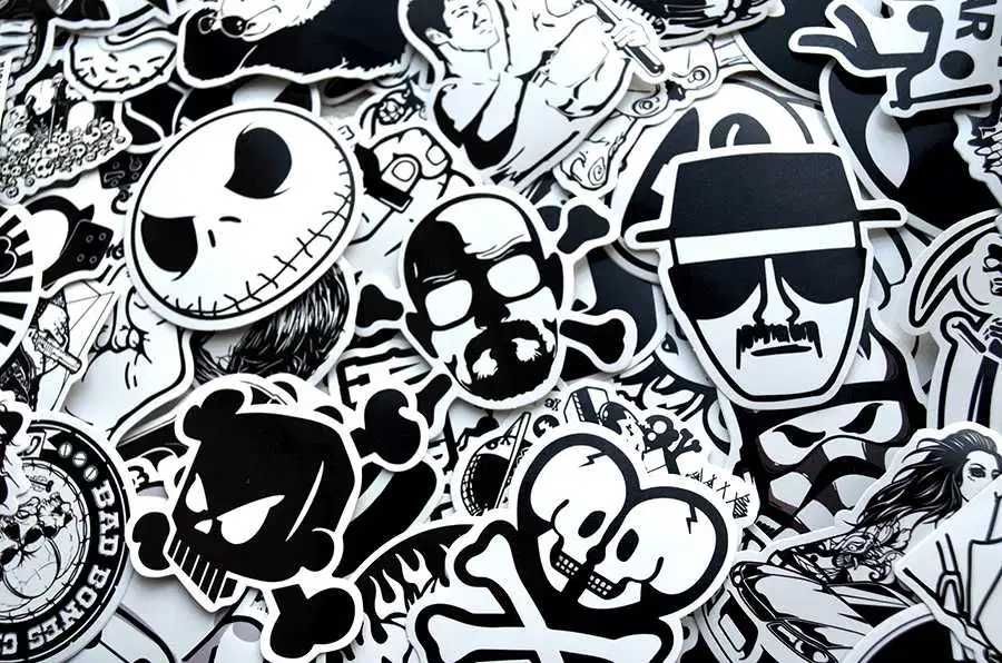 Стикеры, наклейки на авто, мото, ноутбук. Стикербомбинг, стікери