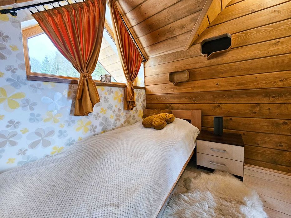 Domek z jacuzzi i sauną - Widok na Tatry - Cisza i prywatność
