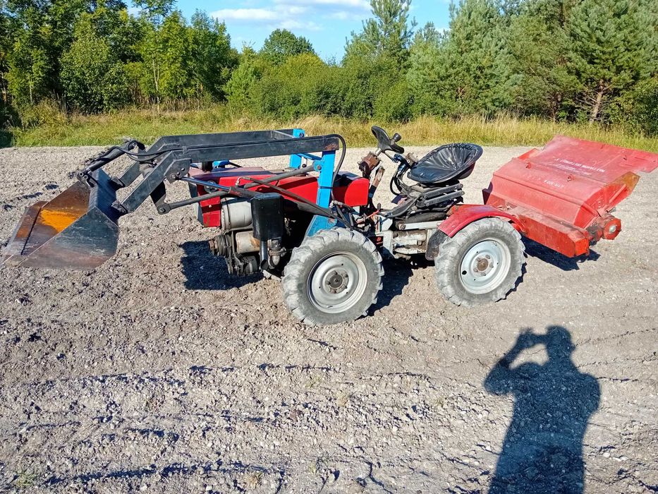 Traktorek tz4k14 miniładowarka 4x4