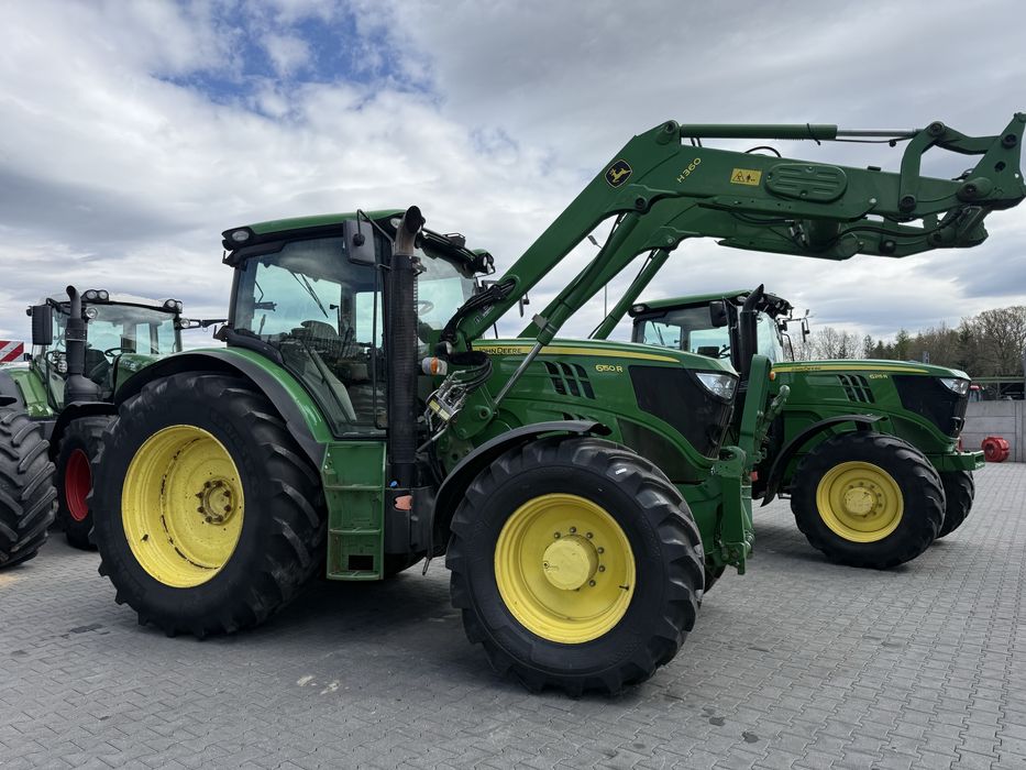 John Deere 6150r tur tuz wom z Niemiec