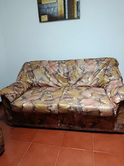 Sofás  com padrão multicolor