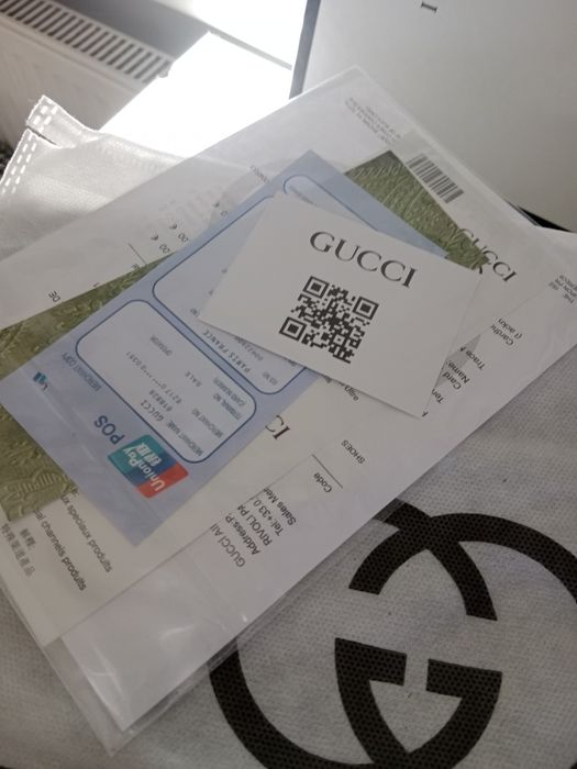 Trampki białe premium Gucci nowe
