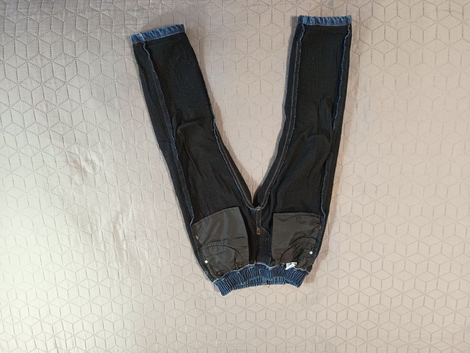 Дитячі джинси на флісі. Утеплені джинси на 5-6 років, зріст 116-122 см