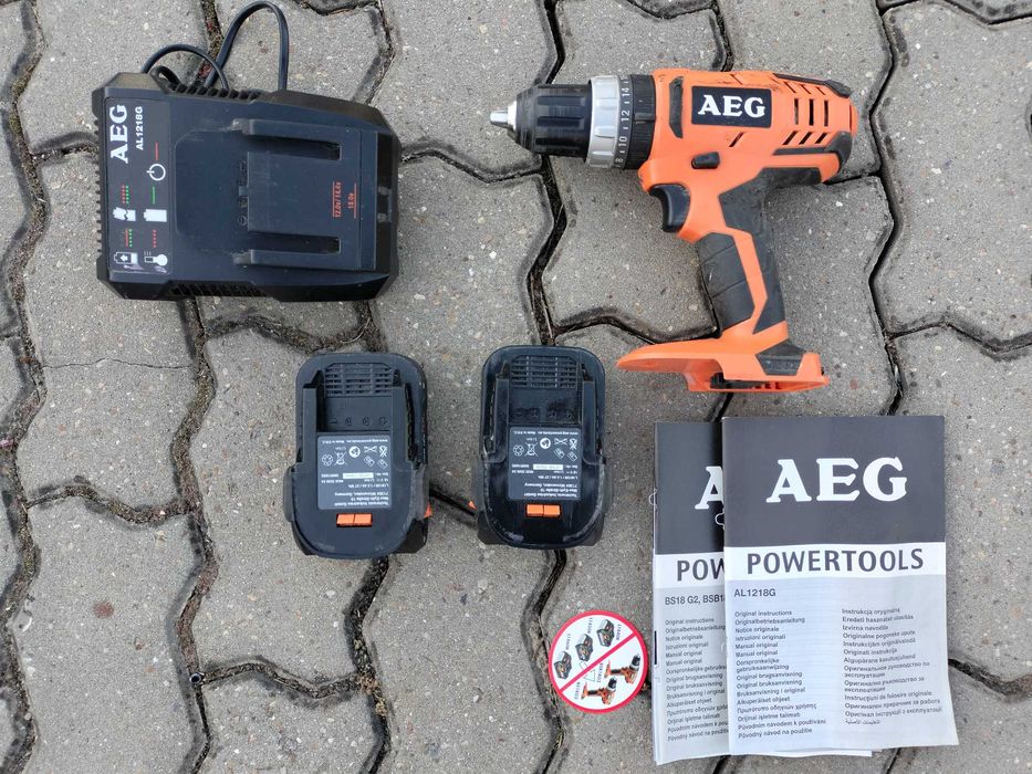 Wkrętarka AEG BS18G3 Li-ion 18V