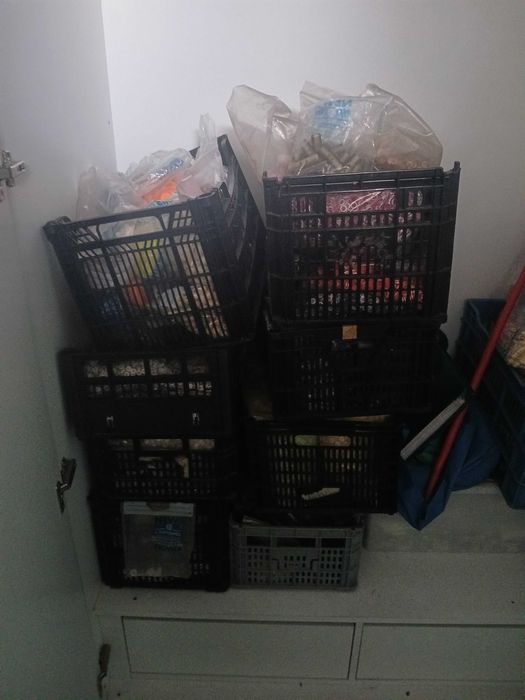 Sacos de botões novos