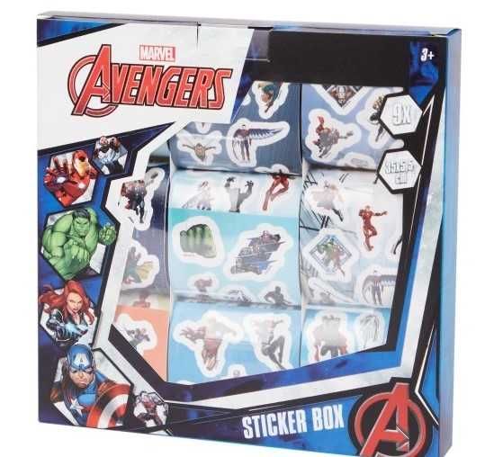 Naklejki klasyczne Avengers Marvel 1 szt.