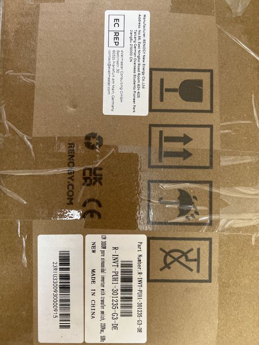 Інвертор-UPS Renogy 3000 Pure Sine Wave чиста синусоіда