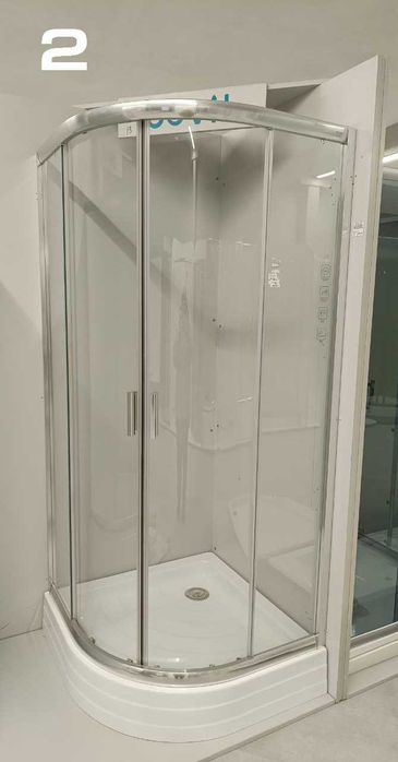 Розпродаж виставки дорогі душові кабіни BALTECO RAVAK RADAWAY