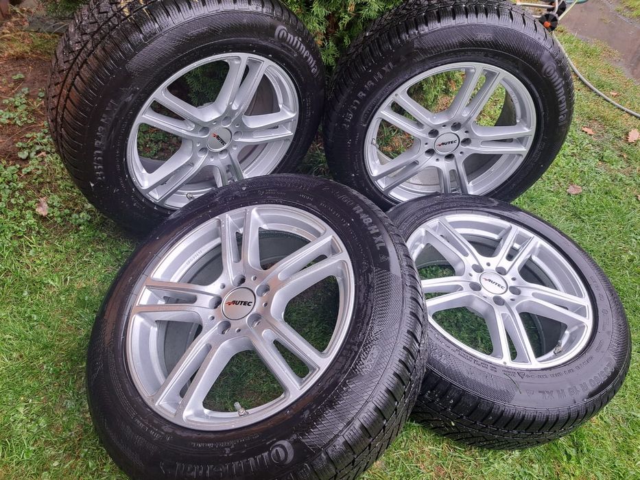 Felgi/Koła 5X112 R18 AUTEC z oponami zimowymi