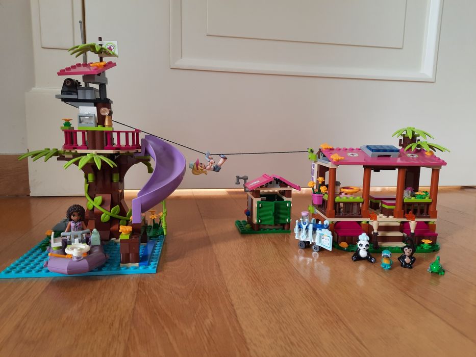 Lego friends, baza ratownicza