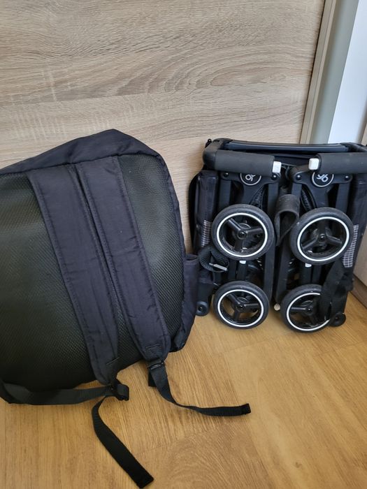 Wózek spacerówka gb opakowanie + plecak na wózek