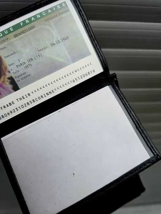 Portfel męski czarny nowy ekoskóra wytrzymały