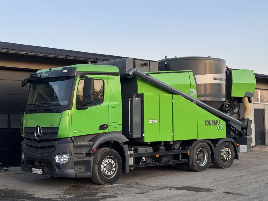 Usługa - MOBILNA MIESZALNIA PASZ - Usługi Buschhoff, Tropper