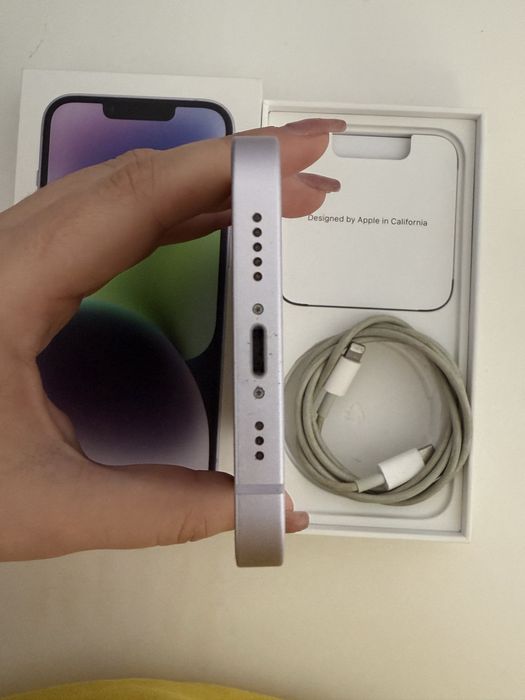 iphone 14 - 128gb lilás