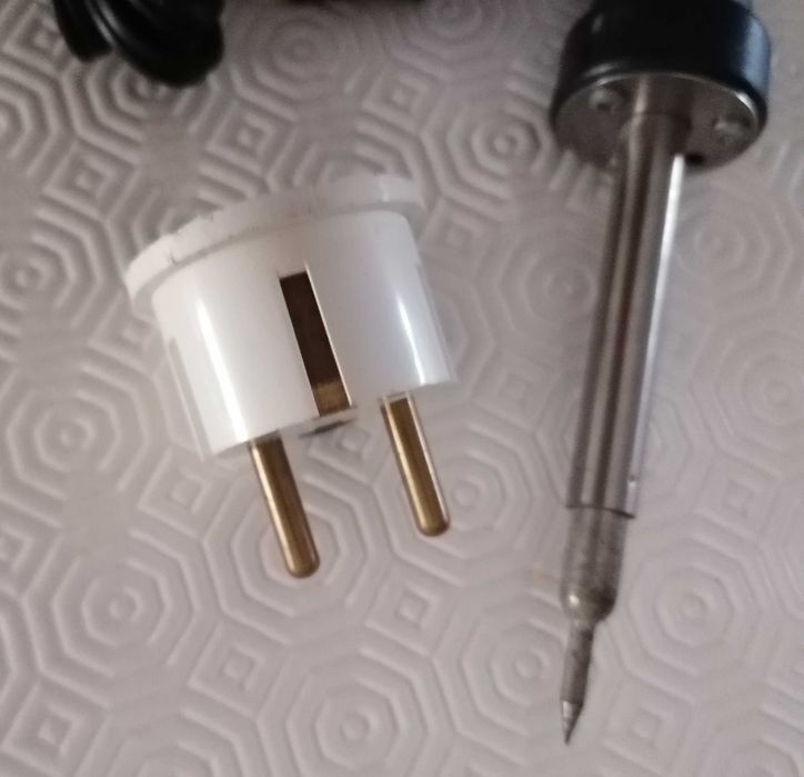 Ferro de soldar, 120V, para eletronica, 25W